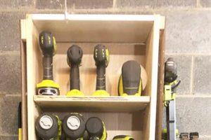 Mobile Power Tool Storage Unit
