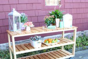 outdoor rolling console