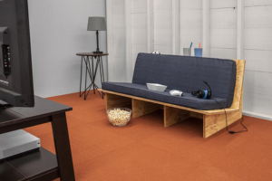 DIY Padded Sofa