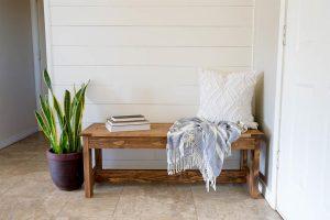 Farmhouse Storage Bench