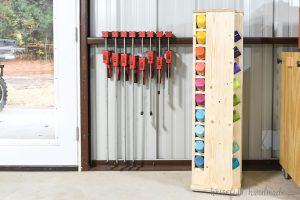 Spray Paint Storage Cabinet