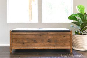 Upholstered Storage Bench