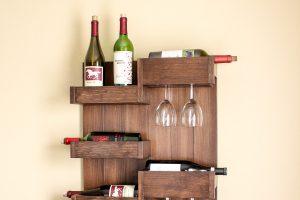 Wall Mounted Wine Bar