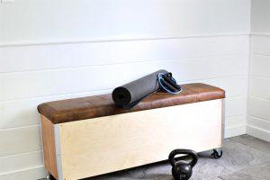 Workout Bench with Storage