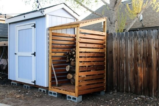 Firewood Storage Rack