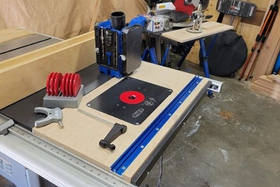 Table Saw Router Wing – Table Saw Router Extension