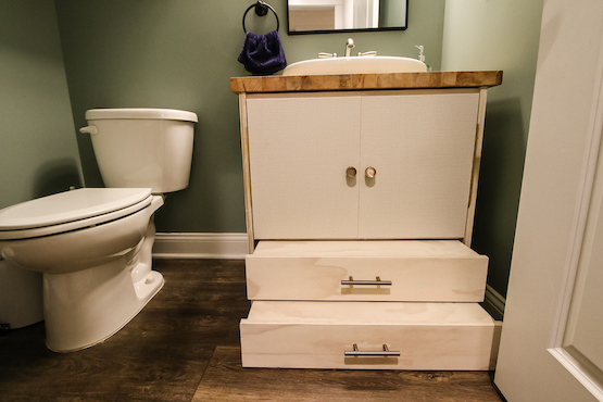 Pedestal Vanity