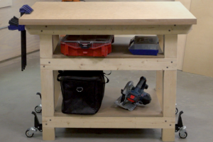 Simple Workbench + Shelves