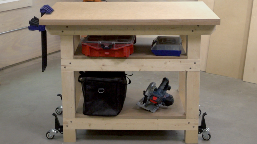 Simple Workbench + Shelves