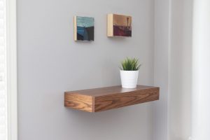 Floating Shelf + Storage