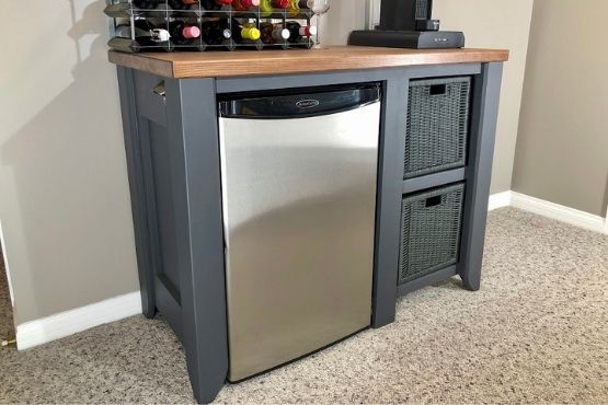 Fridge Cabinet Wine or Coffee Bar