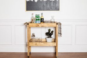DIY Bar Cart