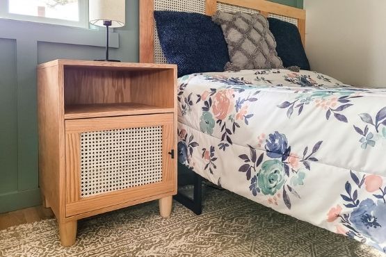 Cane Nightstand