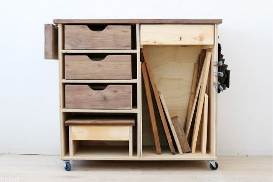 Kids Workbench with Tool Storage