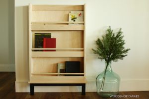 DIY Book or Shoe Rack Plans