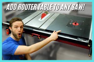 Table Saw Router Table Wing