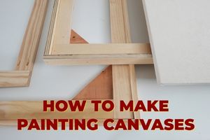 DIY Painting Canvases