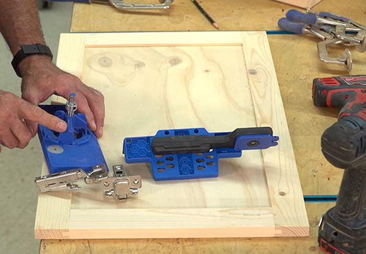 How To Easily Install Concealed Hinges And Cabinet Doors