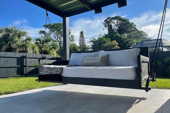 How to Build an Easy DIY Swing Bed