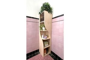 Curvy Corner Shelf