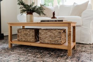 Simple Small Space Coffee Table / Bench