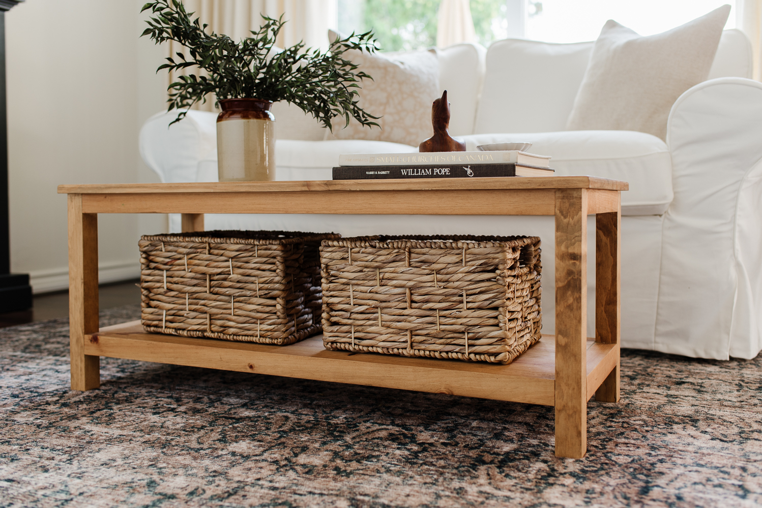 Simple Small Space Coffee Table / Bench