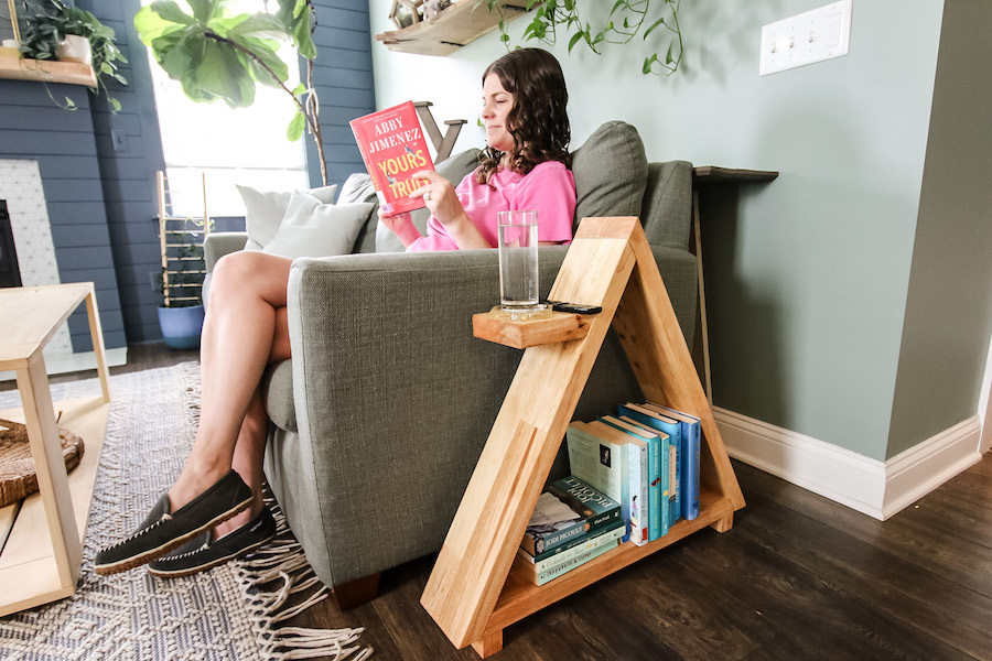 Triangular Side Table