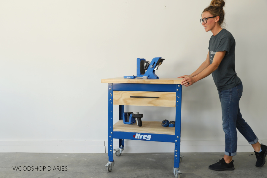 kreg-mobile-workbench-being-pushed