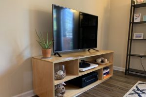 Plywood Media Console
