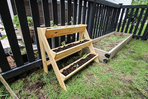 Three-Tiered Angled Planter