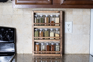 DIY Spice Rack