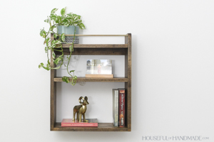 Simple Bedroom Wall Shelf