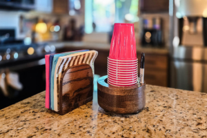 Cup and Napkin Holders