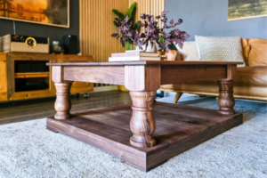 Coffee Table with Hidden Drawer